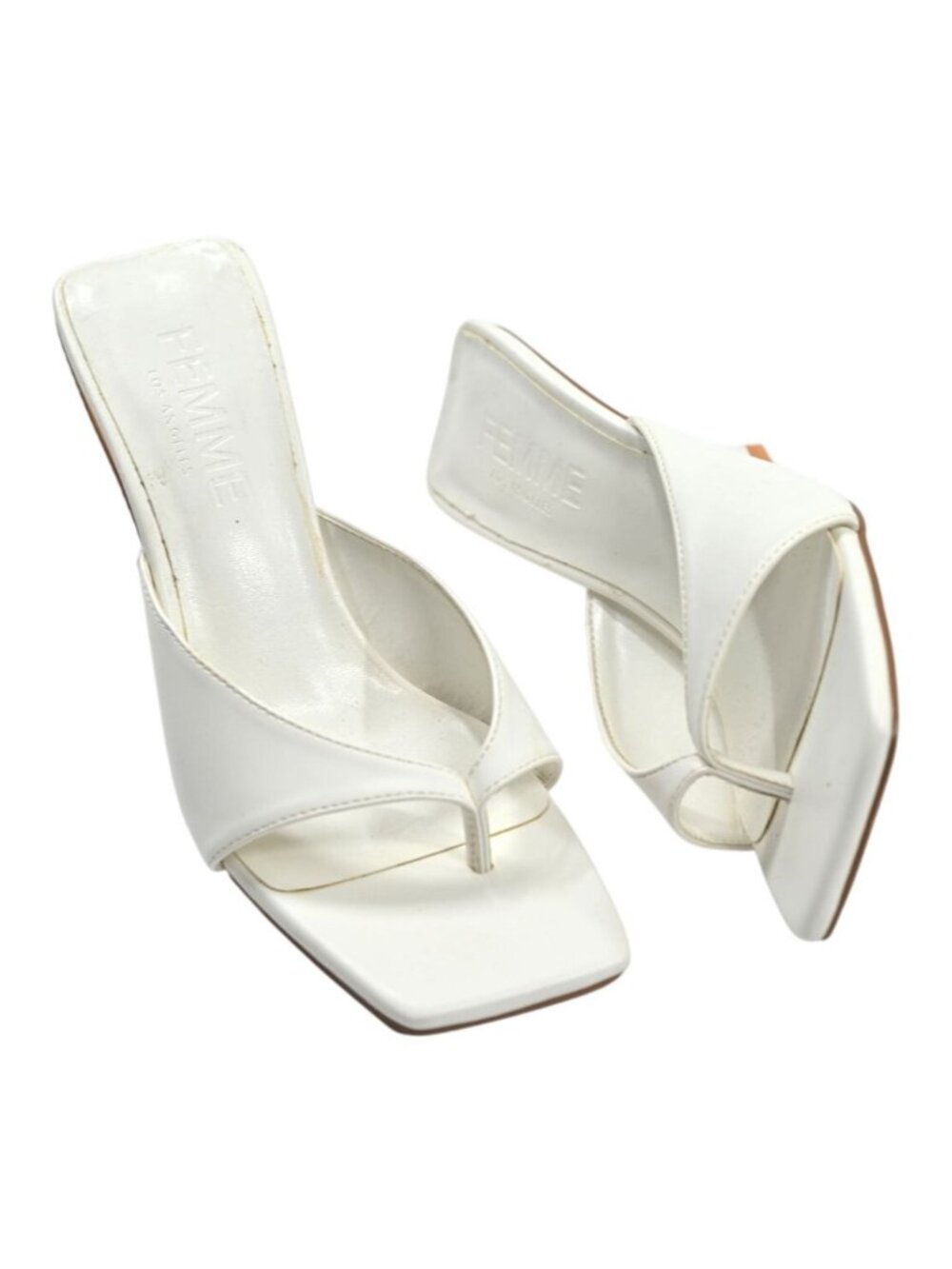 Femme LA Venice Slipper in White